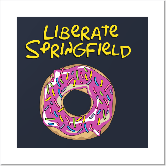 Liberate Springfield Wall Art by ahgee